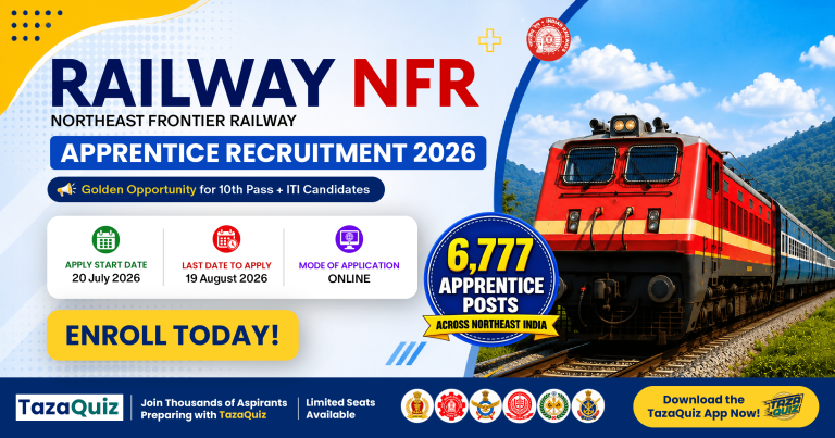 Railway NFR Apprentice 2026 (6777 Posts) — Complete Guide: Apply Online, Syllabus, Selection Process